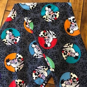 LuLaRoe Disney Villains One Size Leggings